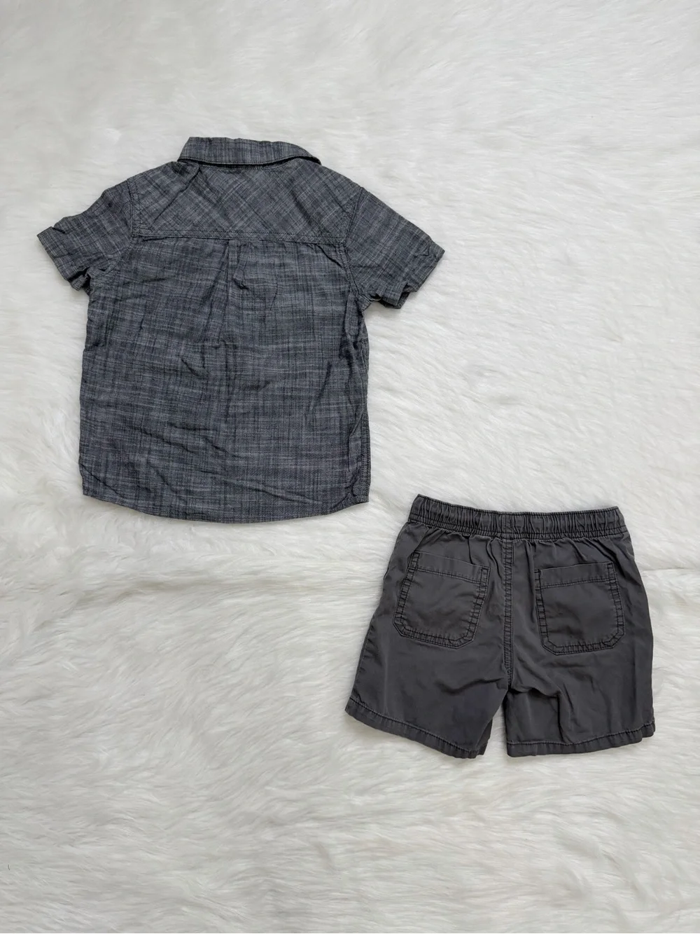 Boys Toddler Size 4T BUNDLE (6) Shirt & Pants Set